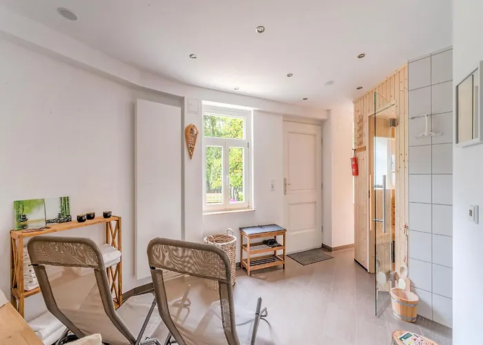 公寓 Rustic With Garden In Germany 巴特哈尔茨堡